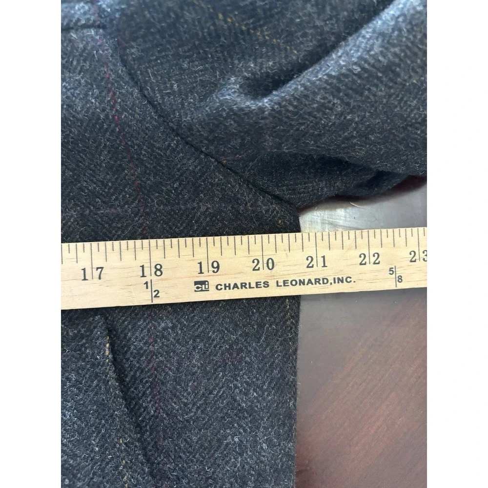 Vince Camuto Quilted Jacket Men's Wool Plaid Coat Small